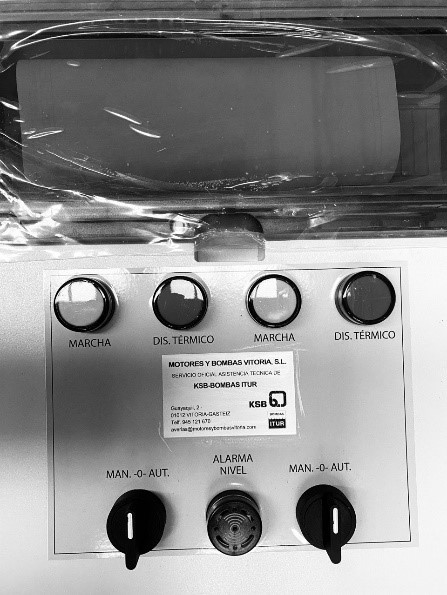 panel de control